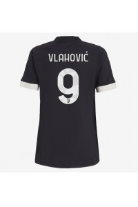 Juventus Dusan Vlahovic #9 Jalkapallovaatteet Naisten Kolmaspaita 2023-24 Lyhythihainen